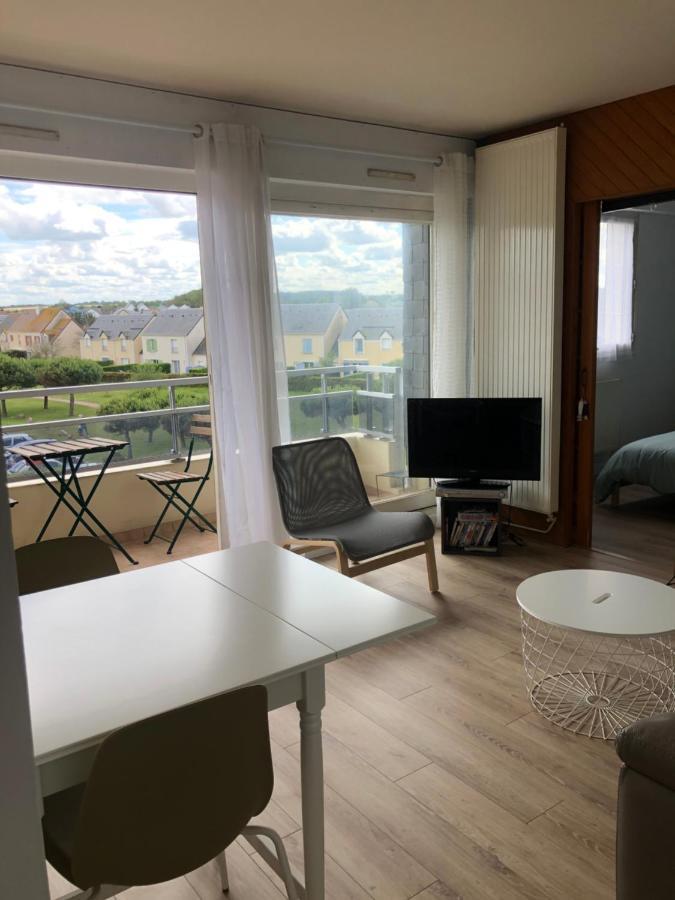 Bleu Sale - F2 Courseulles Avec Balcon公寓 外观 照片