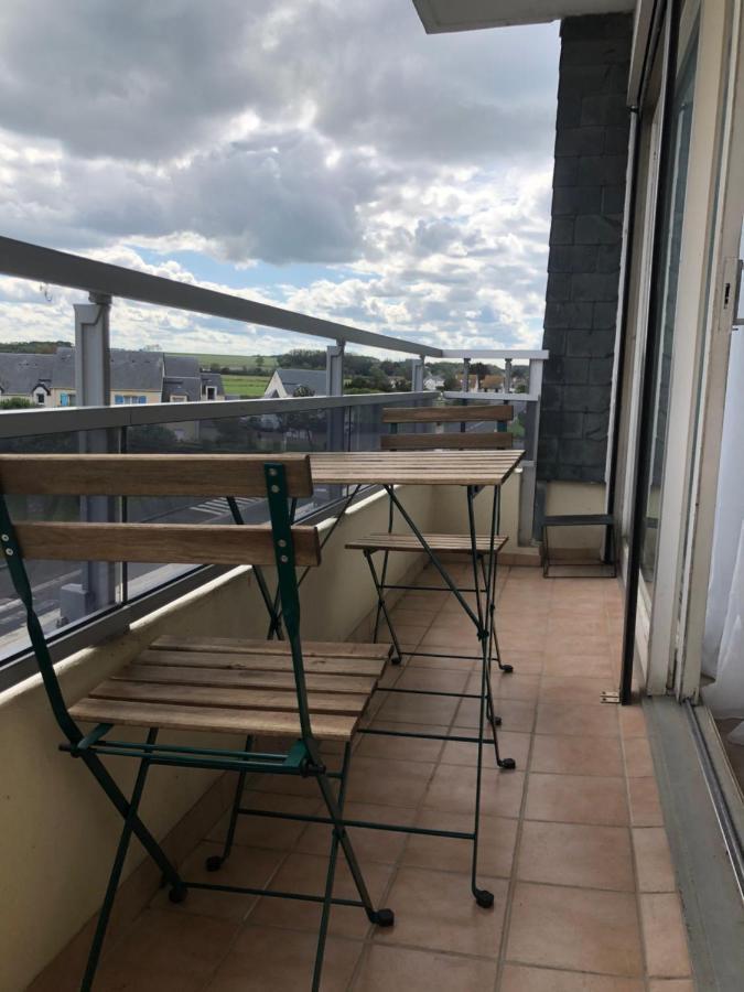 Bleu Sale - F2 Courseulles Avec Balcon公寓 外观 照片
