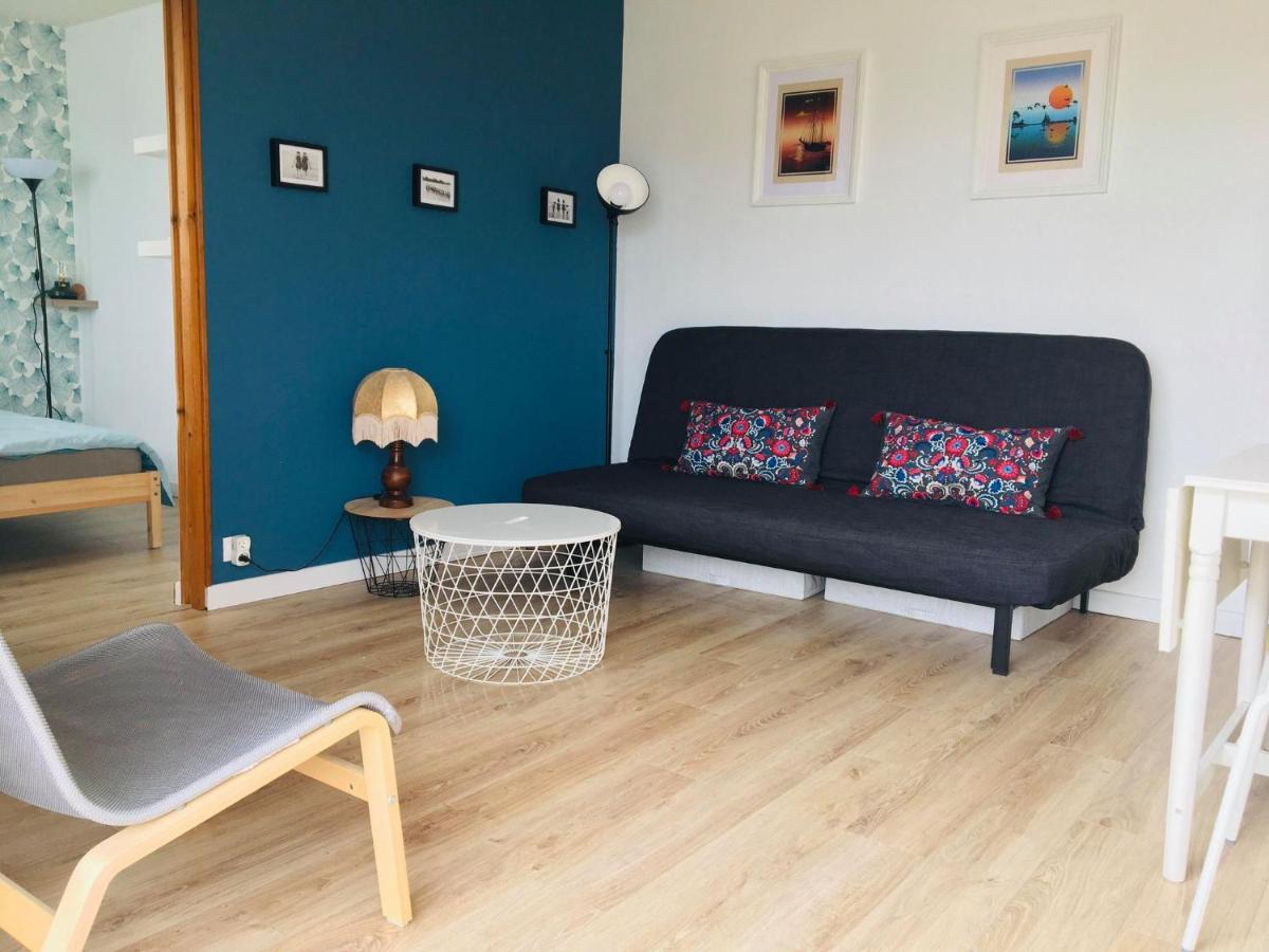 Bleu Sale - F2 Courseulles Avec Balcon公寓 外观 照片